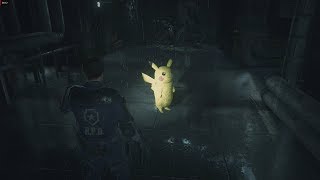 RESIDENT EVIL 2 REMAKE - Pikachu the cute mod