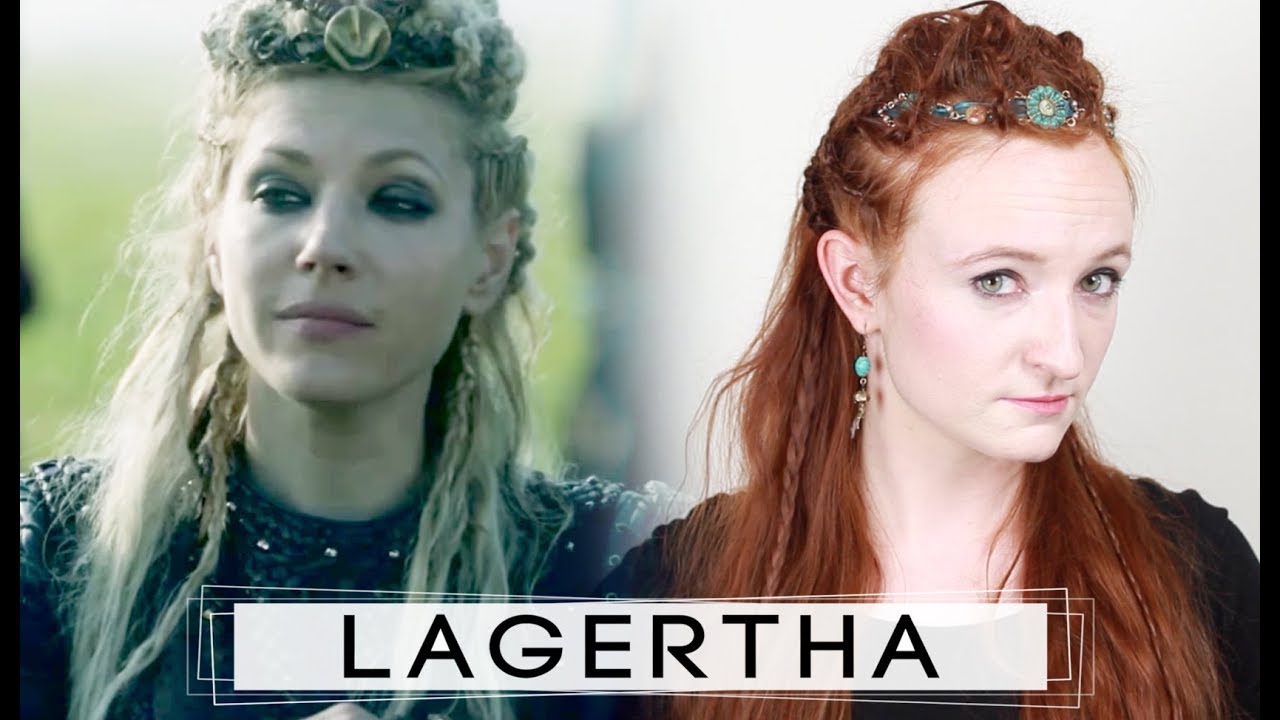 Vikings Hair Tutorial - Lagertha Battle Braid Style - YouTube