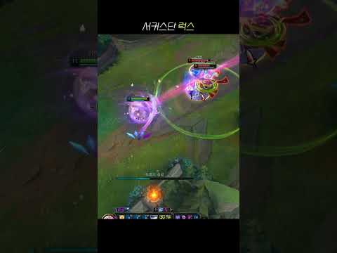 럭스 잡기술을 극한으로 쓰는 사람!!