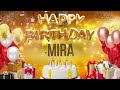 MiRA Happy Birthday Mira 