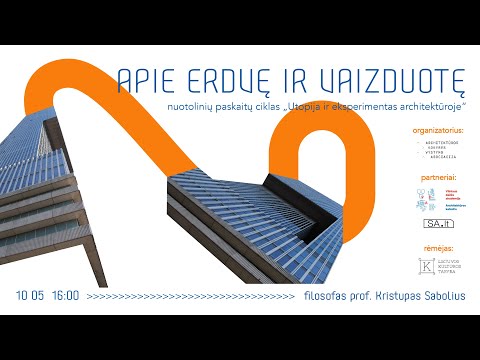 Video: Michelis Rohkindas: „Architektūros Esmė Yra Tai, Ką Ji Gali Padaryti, O Ne Tai, Kaip Ji Gali Atrodyti“