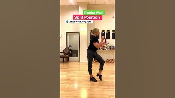 Rumba walk Tutorial - How to transfer body weight - 🌎DanceWithOleg.com - #1 Online Courses