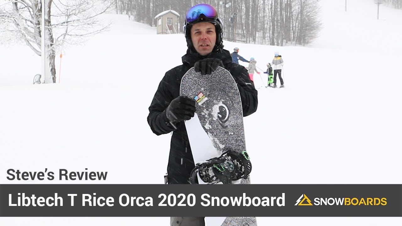Steve's Review-Libtech T.Rice Orca Snowboard 2020-Snowboards.com
