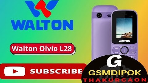 Walton L28 Flash File 6531E 100% Tested Without Password