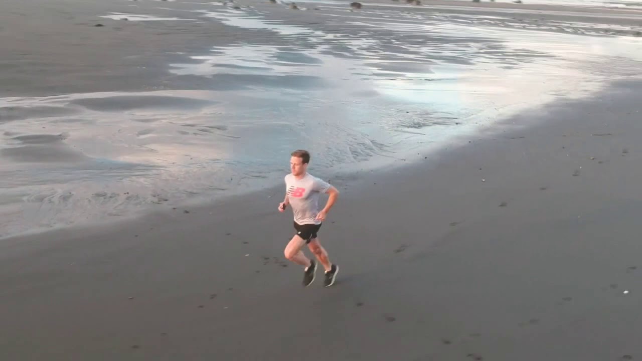 Enjoys long runs on the beach