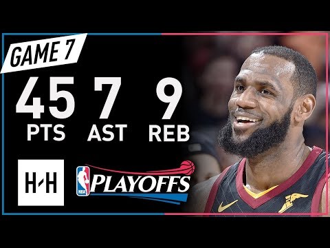 LeBron James Full Game 7 Highlights Pacers vs Cavaliers 2018 NBA Playoffs - 45 Pts, 7 Ast, 9 Reb!