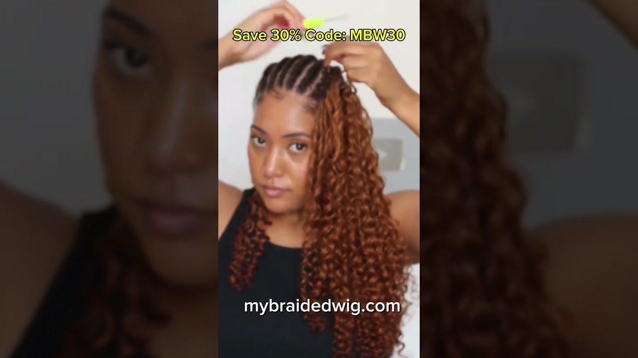 🤩Soft Feather Crochet Hair Micro Ring Loop 100% Human Hair #30 Color Water Wave 