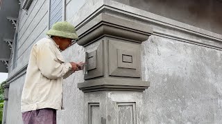 Amazing Techniques Construction Innovative Concrete Column You Must See