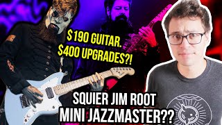 $190 Mini Squier, $400 Jim Root-Inspired Upgrades?! || High Intergrity Jim Root Mini Jazzmaster