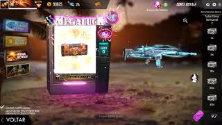 Free Fire - Ganhando A Nova Scar Do Arma Royale