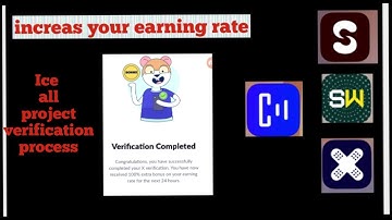 increas your eraning rate on all ice project !ice all project kyc