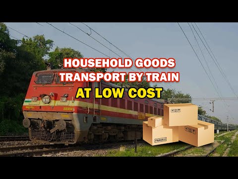 Household Goods Transportation by Train: Procedure and