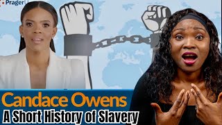 ** I’M SO MAD!🤬candace owens SCHOOLS black people “White People Ended Slavery “