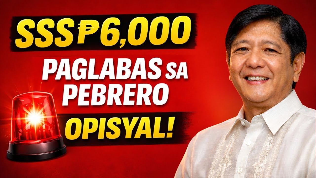 ₱6,000 Buwanang SSS Pension + Feb 2026 2nd Tranche 🚨 Kailan Ibibigay?