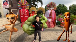 THE SONG HERE AND THERE IS HAPPY, ONDEL ONDEL TUNG TUNG SAHUR version | ONDEL ONDEL BETAWI