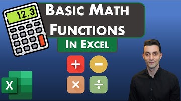 Excel Tips - Basic Math Functions | Add | Subtract | Multiply | Divide | Bonus Tips Included