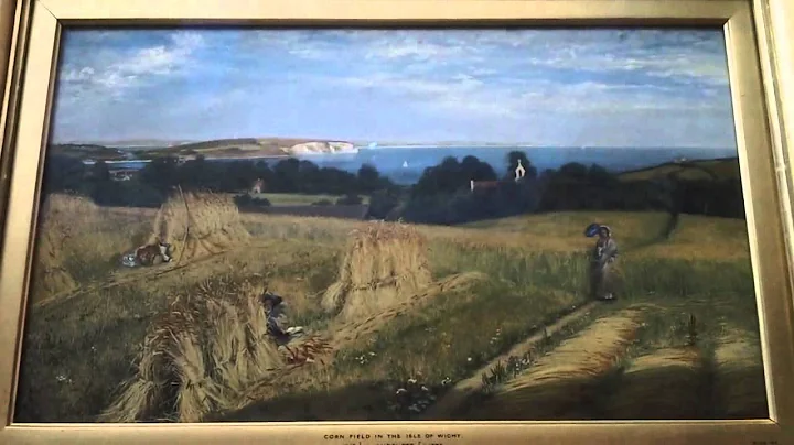 View across Sandown Bay Isle of Wight 1850 Richard...
