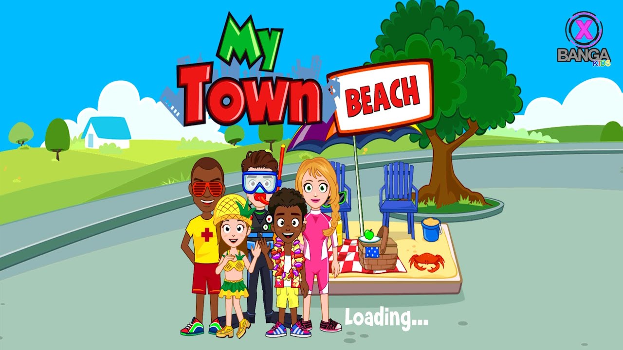 My Town Beach Picnic Games for Kids YouTube