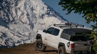 Stunning Views of Mount Rainier  Summer Camping | Conquest Overland