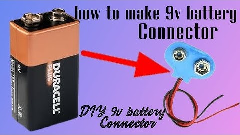How to make 9v battery connection / Easy and Simple Steps / #experiment #sumit_experiment #battery