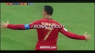 Se va a adelantar Ronaldo // Letra