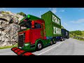 Trucks vs Speed Bumps - BeamNG.Drive