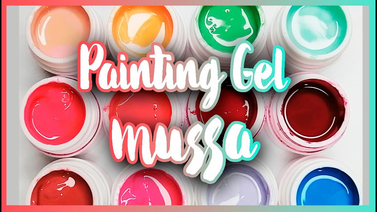 Reseña de Painting Gel MUSSA / Gel painting económico YouTube