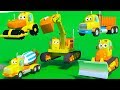 MIGHTY MACHINES CONSTRUCTION SONG FOR KIDS WITH DUMP TRUCK BULLDOZER EXCAVATOR