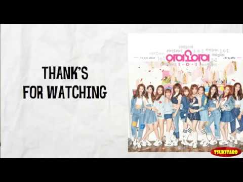 I.O.I - Dream Girls Lyrics (easy lyrics)