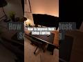 How to improve home office lighting | ONWAY Monitor light bar #tech  #shorts #desksetup #lighting