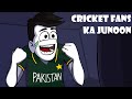 Cricket fans ka junoon