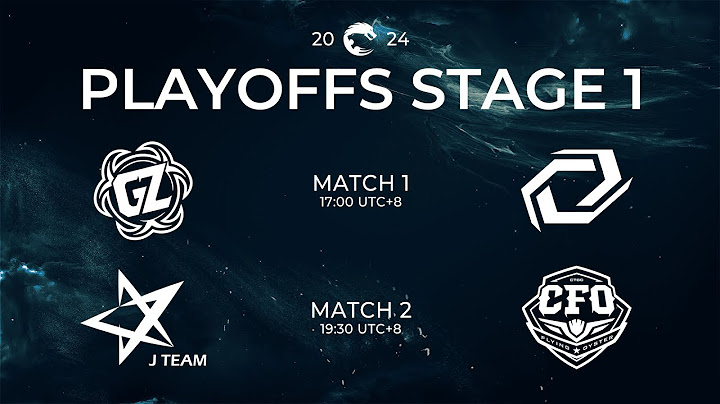 [EN] GZ vs SG / CFO vs JT | Playoffs Stage 1 Day 4 | PCS Summer Split Playoffs (2024)
