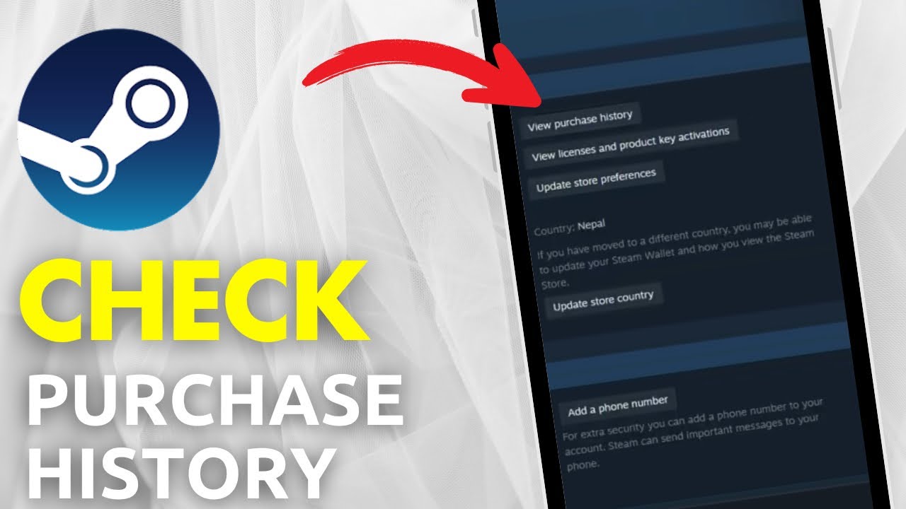 How To Check Purchase History On Steam - YouTube