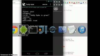 Teddy Hyde: extensible, one-handed Jekyll blogging for Android screenshot 5