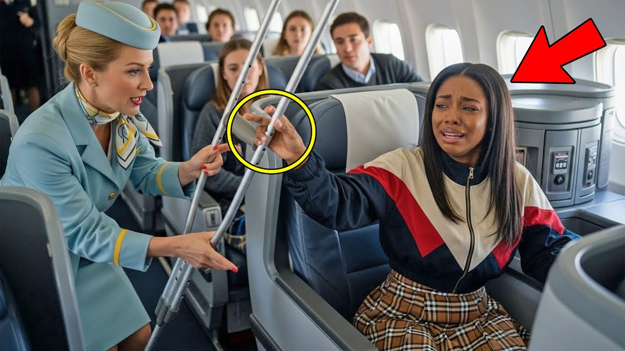 Стюардесса выбросила костыли чернокожей девочки-инвалида — её мать-миллиардерша подала в суд на а...