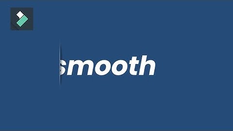 Membuat Intro Smooth Text Effect - Tutorial Filmora Bahasa Indonesia
