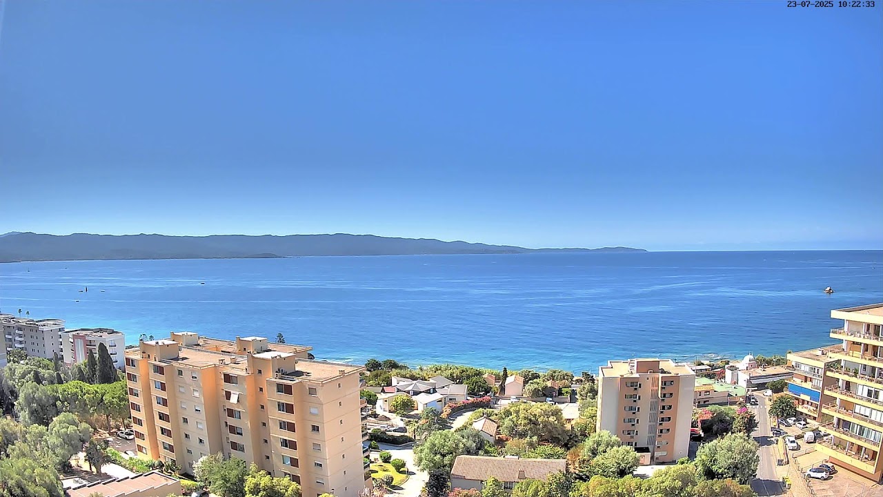 Webcam Ajaccio - Le Golfe d'Ajaccio