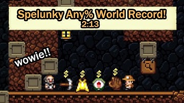 Spelunky Classic Any% World Record! (2:13)