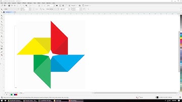 Google Photos Logo Design in CorelDraw 2019 - Learn CorelDraw 2019 Tutorial in Hindi
