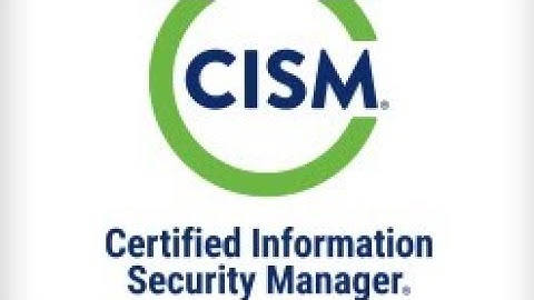 1 C I S M Introduction ISACA CISM FULL COURSE DOMAIN 1 INFORMATION SECURITY GOVERNANCE