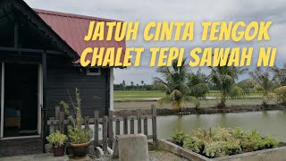 Chalet cantik tepi sawah | Paddy Stay Chalet, Sg Besar