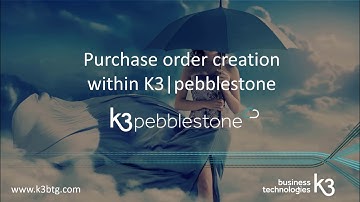 Purchase Order Creation | Demo Video