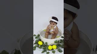 Cute Summer Bath Session BTS for Babies|Photoshoot Setup &amp; Fun Moments #babiesofyoutube  #cutebabies