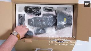 New Studio Flash Strobe Visico 5 Unboxing Under 1 Min