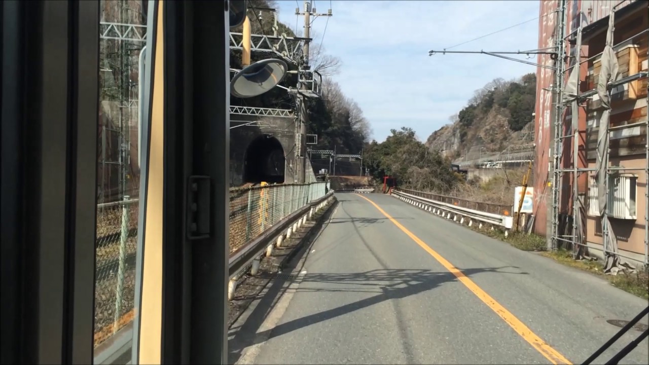 【前面展望】阪急バス杉生線12系統 川西バスターミナル→丸の内町→多田大橋→