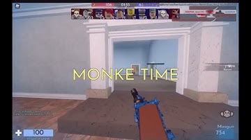 Monkey W/Gun (Glitch #32) | Roblox Arsenal Glitch