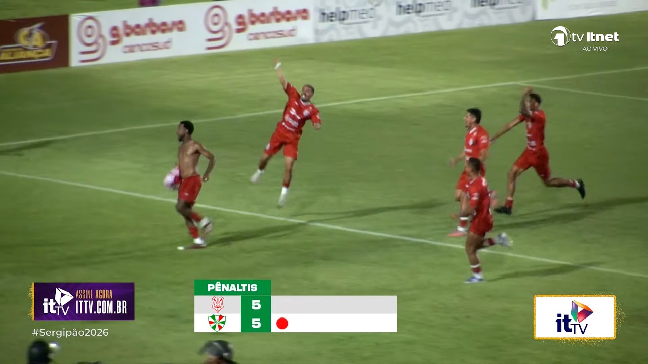 SERGIPE X AMÉRICA PROPRIÁ MELHORES MOMENTOS GIPÃO NA FINAL! (01/03/2026)