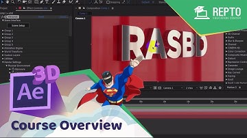 REPTO - Advanced 3D in After Effects Bangla Course | Course Overview | Ruhul Amin