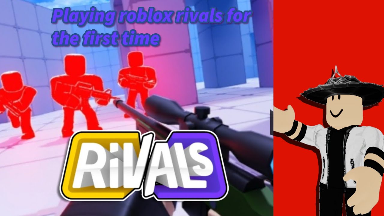 Playing roblox rivals for the first time - YouTube