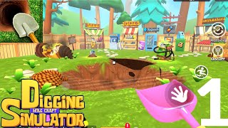 Digging Simulator Hole Craft Gameplay Part 1 (Android/Ios) #gameplay #mobile #simulator 